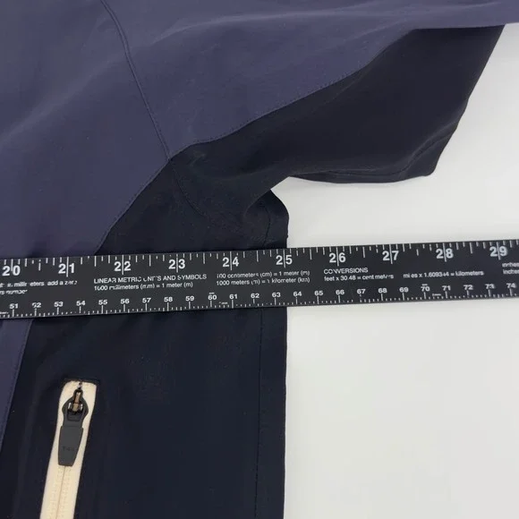 FootJoy DryJoys‎ Large Titleist Tour Waterproof Navy Blue Golf Pullover Jacket - Picture 7 of 8